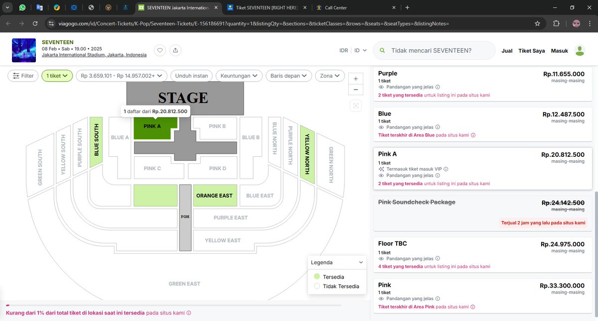 laelyafi's tweet photo. ternyata tiket2nya goib larinya ke sini 😠 #SVT_RIGHT_HERE_IN_JAKARTA https://t.co/LdjXfGMVhm