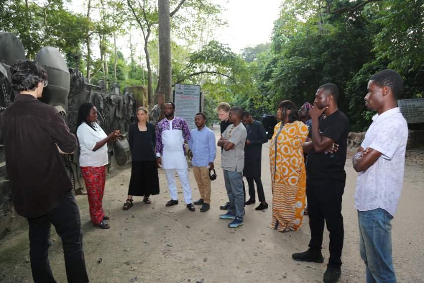 acegid_igh's tweet photo. 🧬The #SENZOR project meeting ended as we engaged with stakeholders from project communities &amp; the policy sector. We also determined action points for the next project year.

Then, a refreshing visit to the Osun Sacred Groove, a @UNESCO World Heritage Site in Osogbo, Osun State. https://t.co/IYlB06ki3x