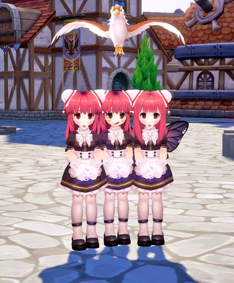 わたしがぴこだよ！！！！×3
#ラグオリ
#ラグオリレポート
#いちごいちえ🍓