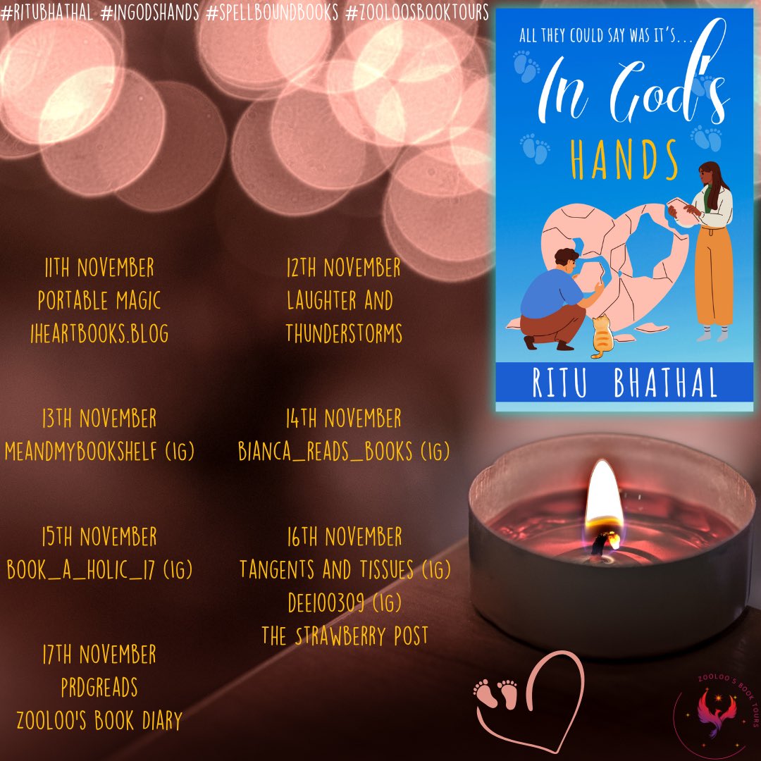DeeGroocock's tweet photo. Tomorrow will be my turn on @ZooloosBT for #InGodโsHands by @RituBhathal https://t.co/8a4CGs4TAc