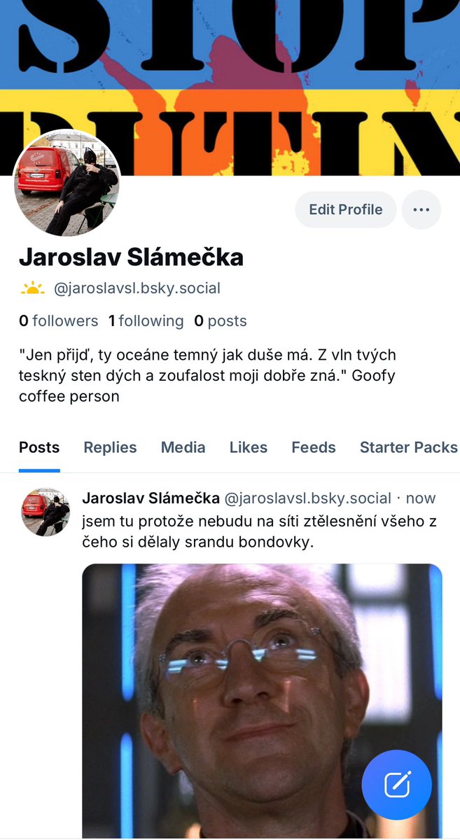 po odkoupení Elonem jsem neměl chuť sem moc postovat, bude mi chybět rozsah jakým sem přispíváte a osobnosti, které zde sleduji. Ale nechci tu být. Díky za všechny ryby. Sejdeme se jinde 👋 (dík za tip <a href="/Kytkosaurus/">Kytkosaurus</a>)