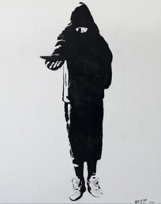 M_Michel_Prof's tweet photo. Blek le Rat, the "Father of stencil graffiti," was born #OTD (Nov. 15) in 1951. He was one of the first 🇫🇷 graffiti artists in Paris and one whom Banksy admired.   Xavier Prou (real name) started by painting stencils of rats on the walls of Parisian streets. 
#FrancophoneFriday https://t.co/w196Hb2Xp0