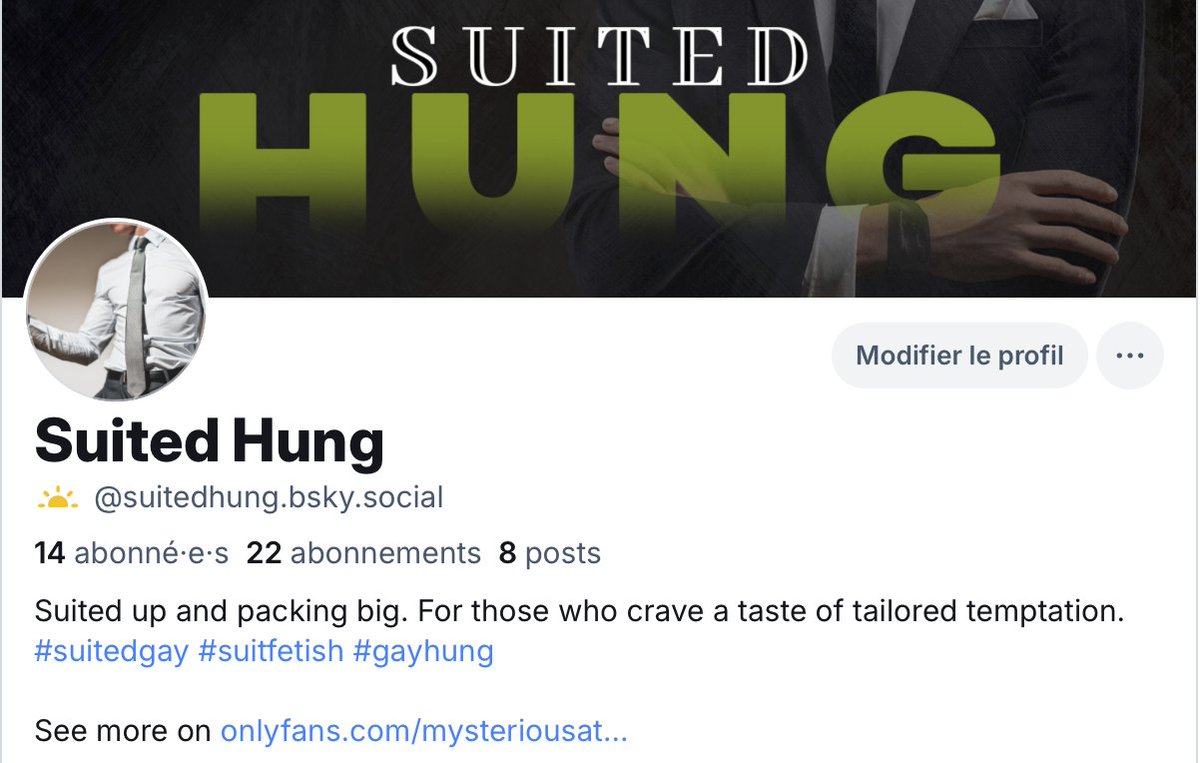 Suitedhung's tweet photo. @suitfetish3 I'm following you 😈 https://t.co/bTwsAlXsTK