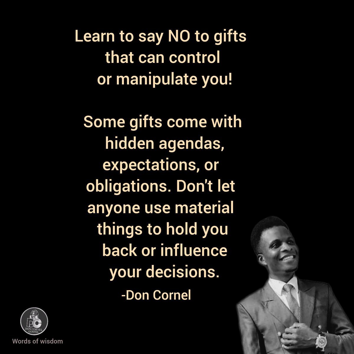 Don_Cornel_'s tweet image. Thank God it&apos;s Friday!💃🏼🤗

#HealthyBoundaries
#GiftsWithStrings
#ManipulationAwareness
#SelfCare #Charanamusic
#MentalHealthMatters
#Empowerment #DonCornel
#DonCornelius