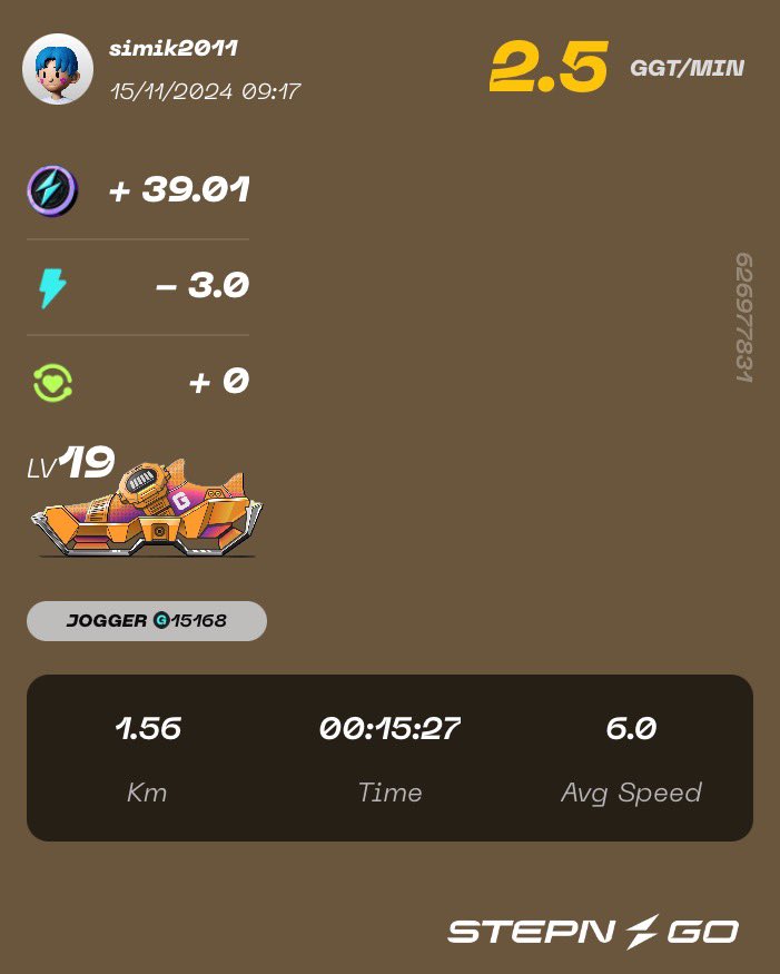 simik20001's tweet photo. #STEPNRun https://t.co/eQp7aQZQmS