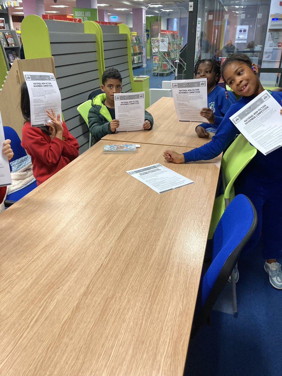 BromLibraries's tweet photo. We loved celebrating #NNFN24 yesterday in #Chatterbooks at #OrpingtonLibrary &amp; played ‘Pelmanism with book covers’
one of the great resources from the @FCBGNews #NNFN Booklet! Now we can’t wait to enter the competition, see here for more info: https://t.co/XKEiI5HIyl https://t.co/mSs85n5K2z