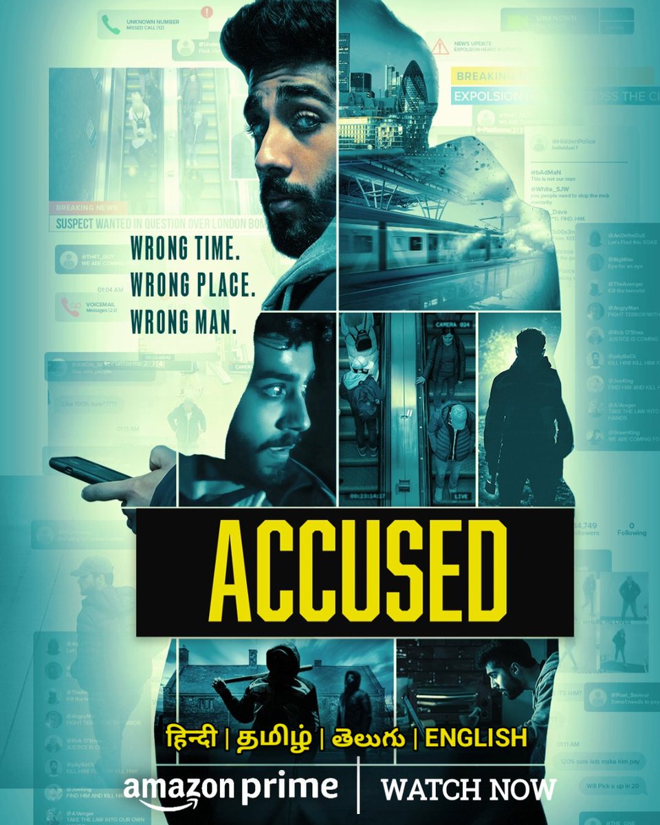 FlickMatic_'s tweet photo. #ACCUSED [2023] British Action Survival Thriller Drama Film 

Now Streaming in #Hindi, #Tamil #Telugu &amp; #English @PrimeVideoIN

IMDb Rating:- 6.3/10

Distributed By:- @PictureWorksInd 

Official Trailer:-
https://t.co/O9S5QYda6e

#PictureWorks #AmazonPrimeVideo @FlickMatic_ https://t.co/FXimoUxwR6