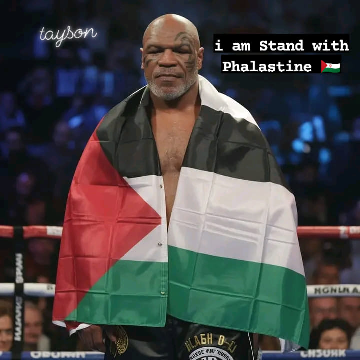 Naila_Ayad's tweet photo. Tyson stands with Palestine.

Like and retweet to respect him. https://t.co/E5g8539w2S
