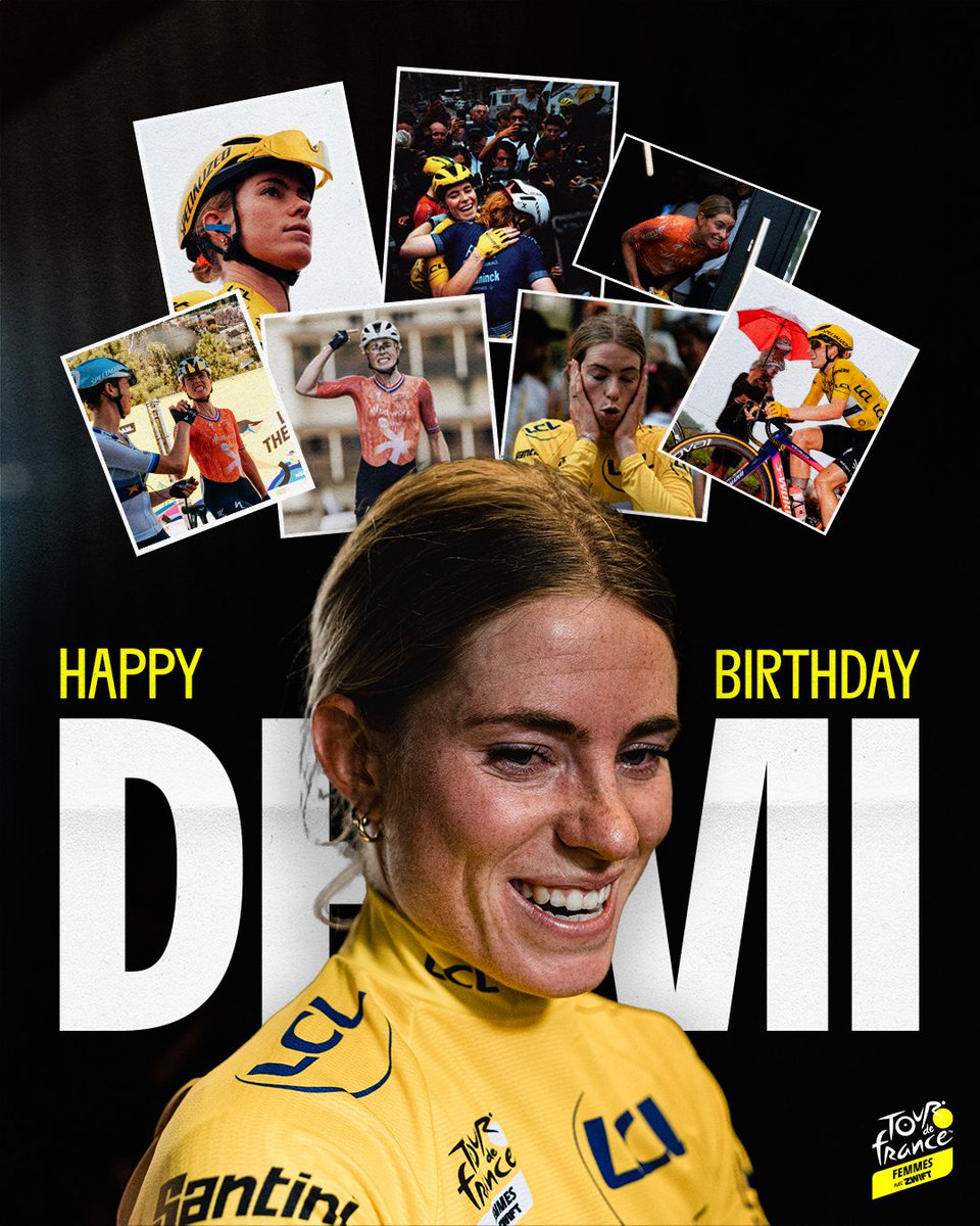 Happy birthday Queen Demi 👑💛

#TDFF2024 l #WatchTheFemmes l <a href="/GoZwift/">Zwift</a>