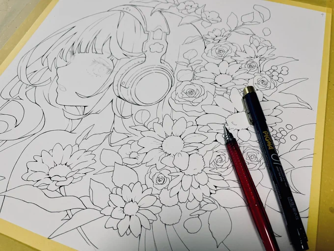 線画 