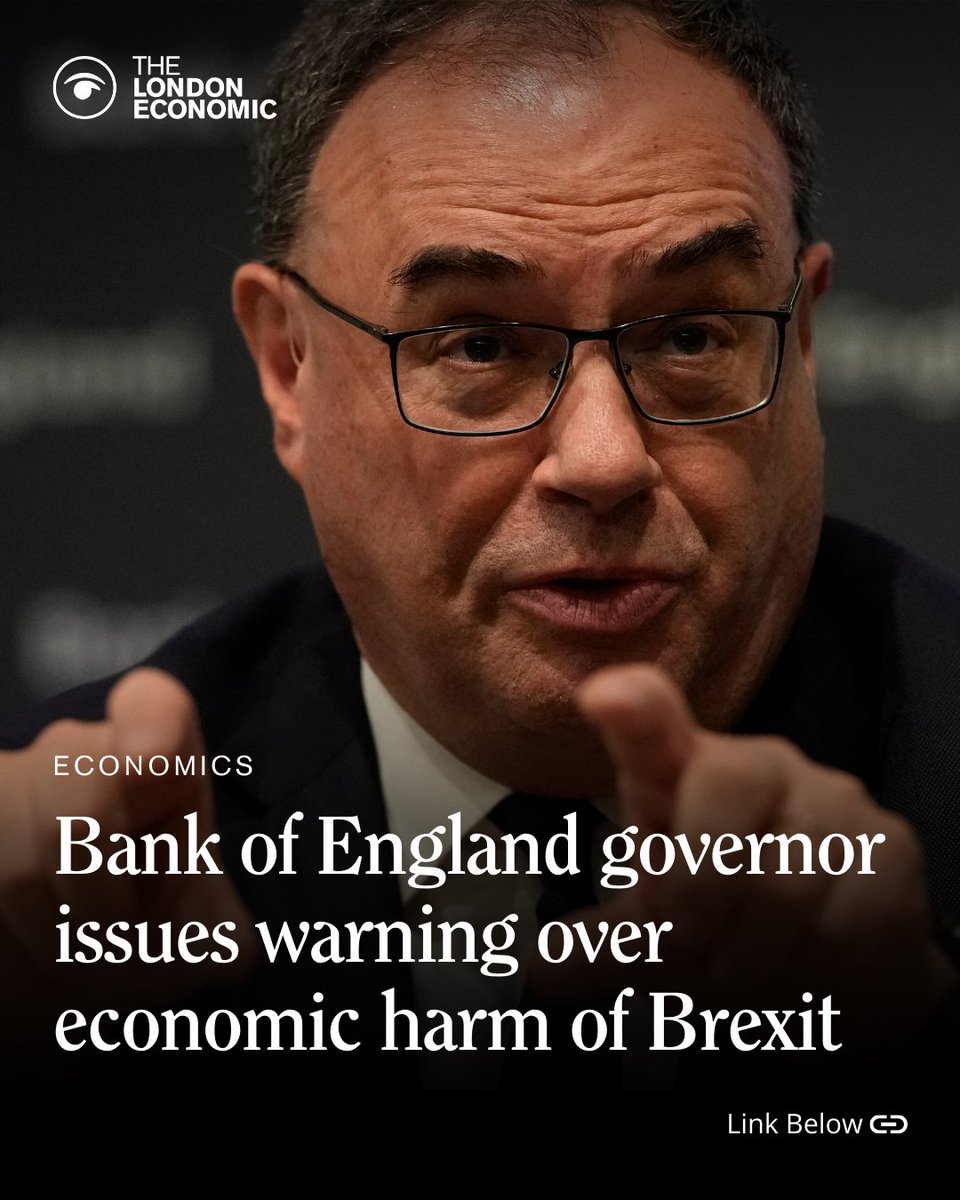 LondonEconomic's tweet photo. Finally, a Bank of England governor willing to admit the truth about Brexit! https://t.co/gYazD5Z6Do