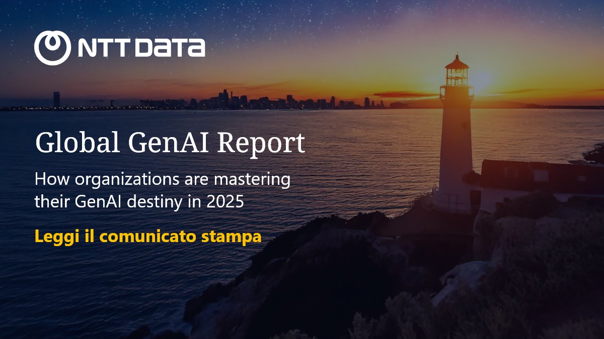 Il nostro ultimo report rivela un passaggio cruciale dalla sperimentazione della #GenAI agli investimenti strategici. 

L'era della Gen AI è arrivata!

⬇️ Leggi il comunicato stampa per saperne di più:  bit.ly/4fMCCjY
