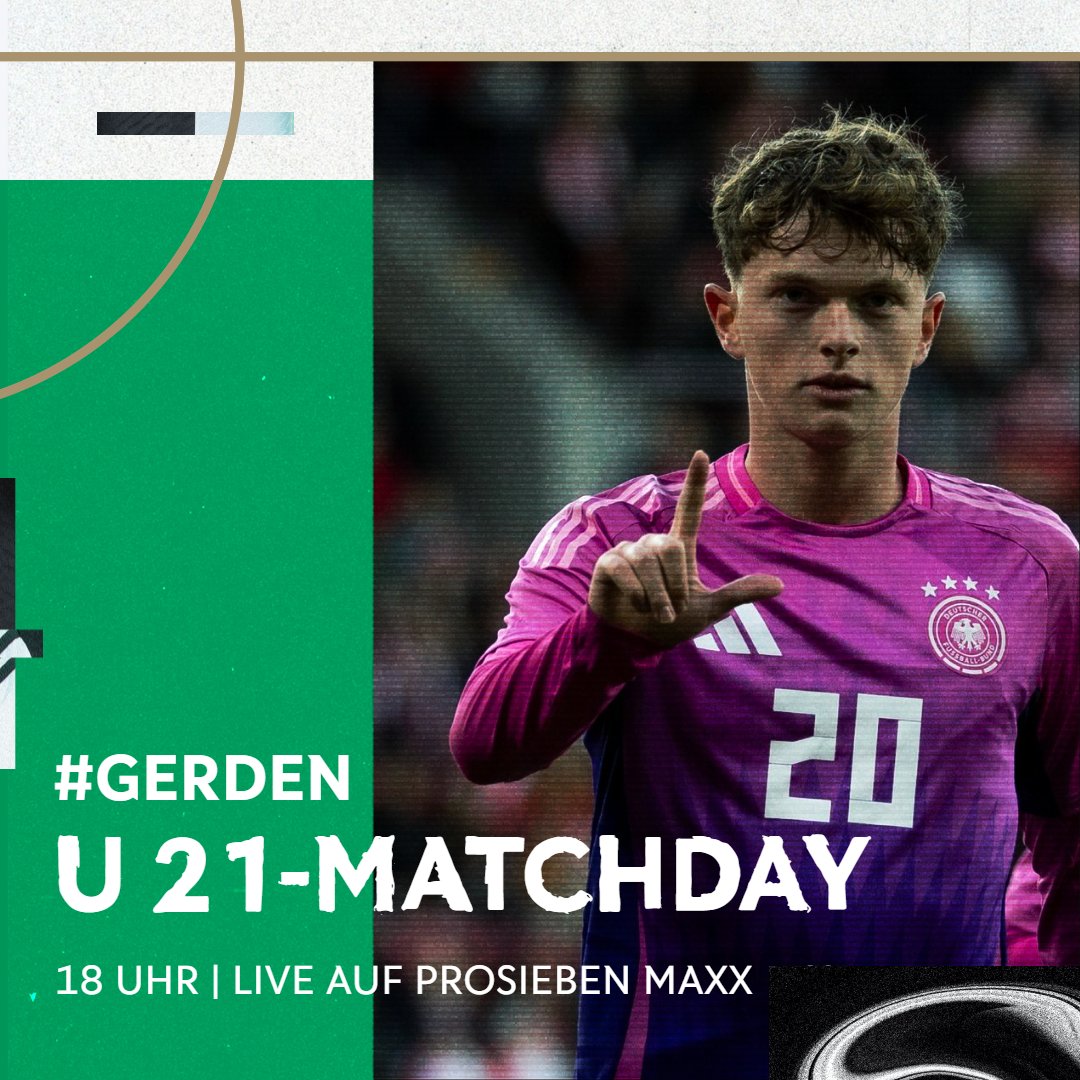 DFBNachwuchs's tweet image. Aachen - wir haben Bock! 🤩

Kommt in den Tivoli oder schaltet @ProSiebenMAXX ein! 🏟️📺 Einen Livestream gibt's im Web bei @ransport. 📲

#U21 #CREW21 #GERDEN | 📸 Thomas Böcker/DFB