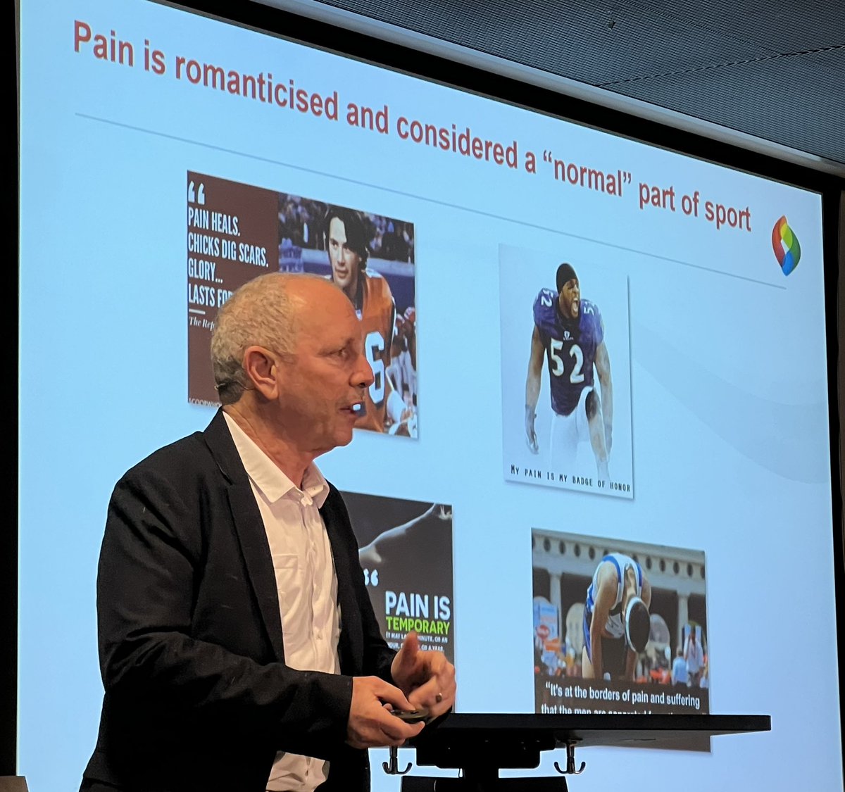 𝘿𝙧 𝘽𝙤𝙧𝙞𝙨 𝙂𝙤𝙟𝙖𝙣𝙤𝙫𝙞𝙘 (@drsportsante) on Twitter photo #SEMS2024 conferen in Bern - <a href="/WDerman/">Wayne Derman</a> presenting the IOC consensus on #pain in athletes.
‘Pain is romanticized in sports’
⬇️⬇️⬇️
stillmed.olympics.com/media/Document… #SEMS2024 conferen in Bern - <a href="/WDerman/">Wayne Derman</a> presenting the IOC consensus on #pain in athletes.
‘Pain is romanticized in sports’
⬇️⬇️⬇️
stillmed.olympics.com/media/Document…