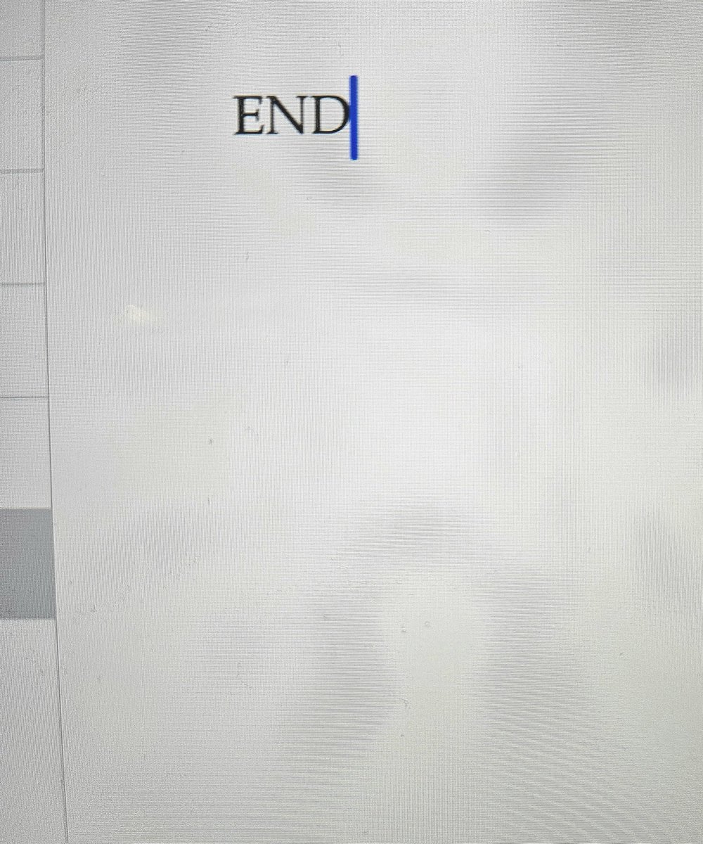 My deliciously dark cannibal novel is finished!!!! 🥩🖤