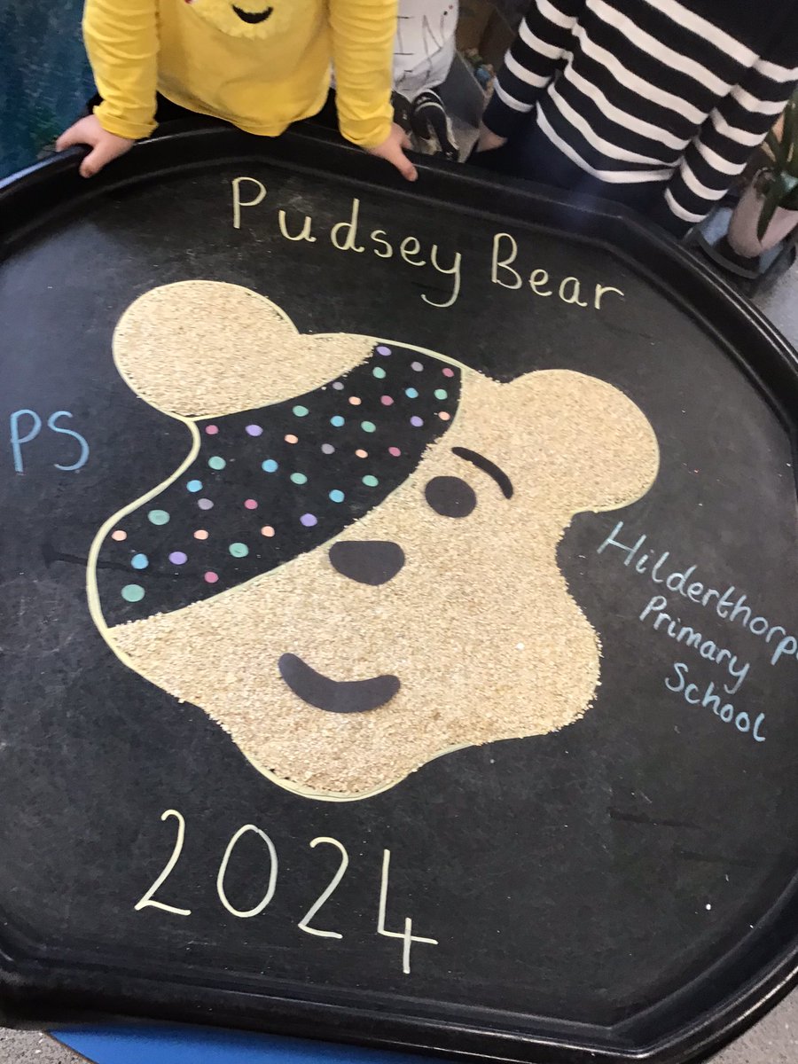 HilderthorpeSch's tweet photo. Children in need 2024 in EYFS 💛!  Bear biscuit munching, mask making, fundraising and having fun! #hildeyfs #childreninneed #pudsey #eyfs @looknorthBBC #bbcchildreninneed #pudseybear @BBCNews #charity https://t.co/yVvXUPETqt