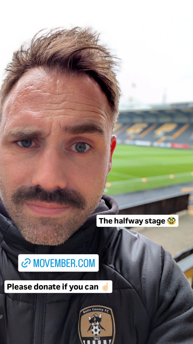 🥸 Anything you can do to support raising awareness around the importance of men's mental health is greatly appreciated!

🔗 movember.com/m/15284116?mc=1

#Notts #Movember
