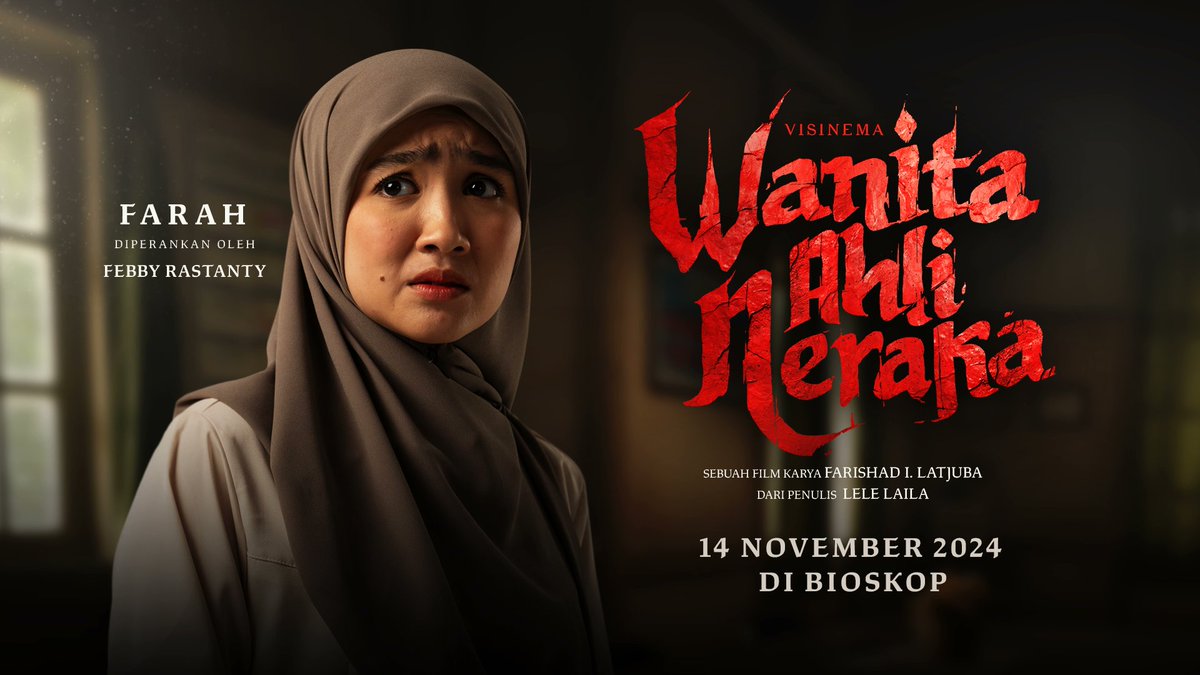 Jd film horror perdana #FebbyRastanty di #WanitaAhliNeraka cukup berhasil menurut gw. Ditambah akting <a href="/okaantara/">oka antara</a> yg psikopat bgt dah wkwk. Diem2 menghanyutkan. Didukung para pemeran pendukung yg bikin film ini wajib jd tontonan kalian weekend ini. Plot twist asli! <a href="/VisinemaID/">Film Na Willa tayang Lebaran 2026 di Bioskop!</a>