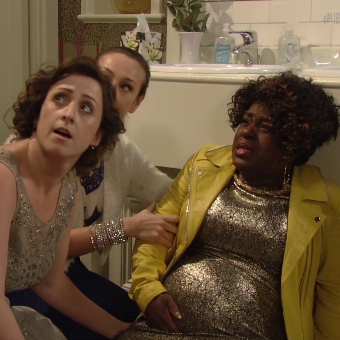 babesmithh's tweet photo. How is Pearl Fox 10 in February? It feels like only yesterday Kim was pushing her out in the live ep. Time isn’t real. #EastEnders https://t.co/21o1ycsXzl