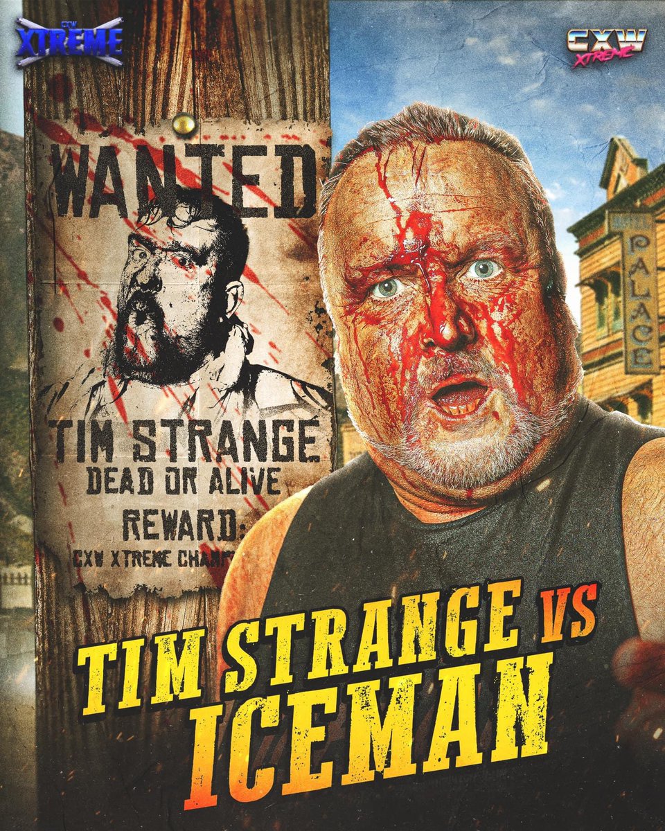 MrTimStrange's tweet photo. This weekend @CXWrestling it’s going to get messy! https://t.co/5eeYDqP74o