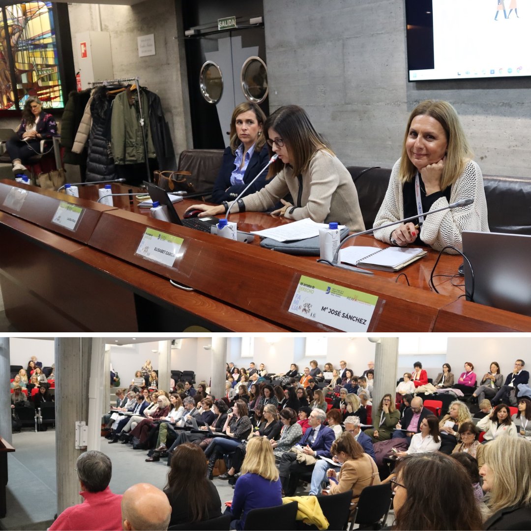 Ponencias del viernes a la mañana...
🔸Extinción del condominio con posibilidad de acumulación en el divorcio. Por Elisabet García Alegre,  magistrada.
🔹Modera: <a href="/MariaJo98286563/">Maria Jose Sanchez</a> María José Sánchez, vocal AEAFA.
Jornadas de #Bilbao.