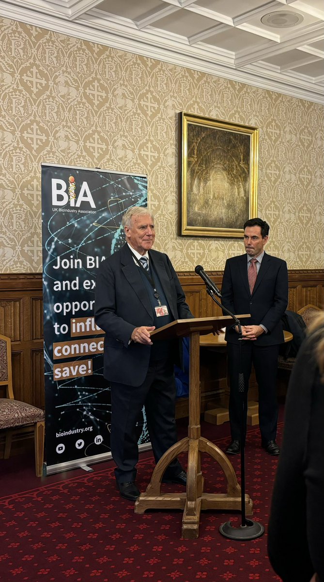 OctavianRX's tweet image. Proud to have @clarissamapson represent #OCT at the BIA Parliament Day reception, engaging with leaders like Steve Bates OBE, Lord Taylor, and Steve Yemm MP.

#Innovation #LifeSciences #Leadership #FutureOfHealthcare