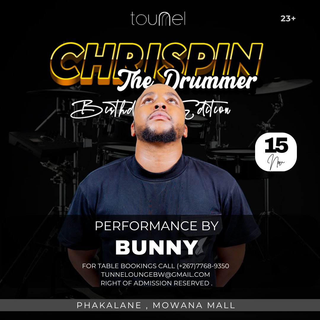 Tonight in the Tounel🍾🥂💸✍️ write your story, only Tounel Tounel Botswana