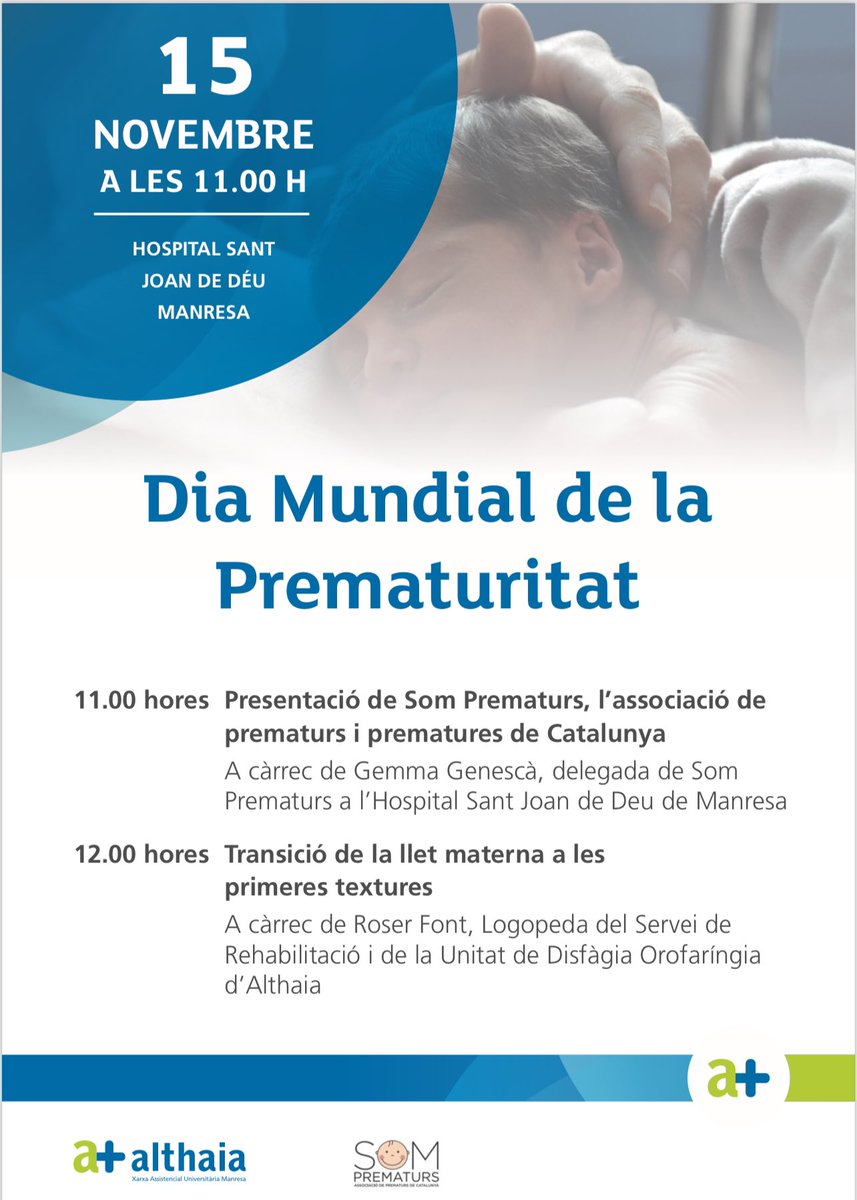 SomPrematurs's tweet photo. No esteu sols 💜💜 Us esperem també a @althaiamanresa 👇🏼👇🏼 https://t.co/awrjFy8rJt