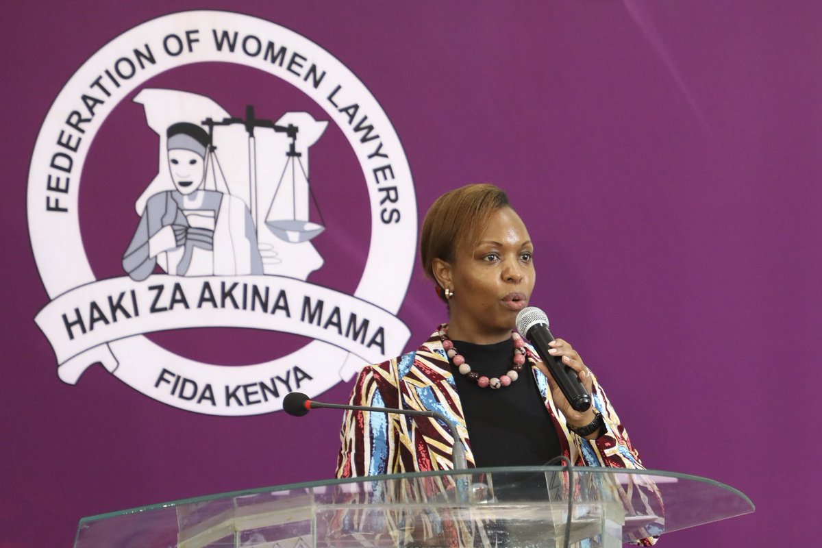 fidakenya's tweet photo. "We need to live in a country where women &amp; children live in peace, and the state security agencies have to be held accountable for the women who have lost their lives through femicide - @Awireri #FIDAConference24 https://t.co/WX4l23E2tp