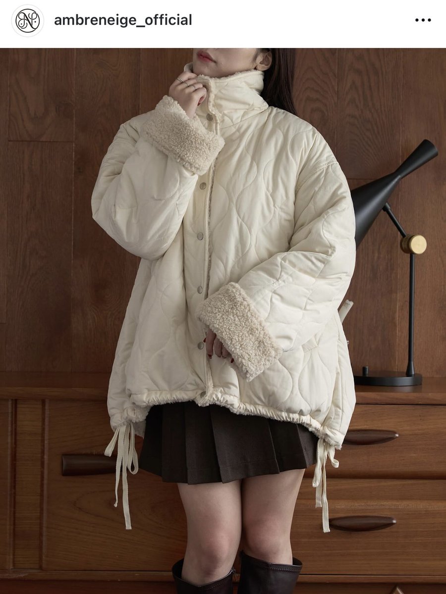 【Ambre Neigeお洋服1年分プレゼント】
流行りに便乗！新作あげちゃいます🎁
X固定ポストから、皆様のご応募お待ちしております˚✧₊⁎