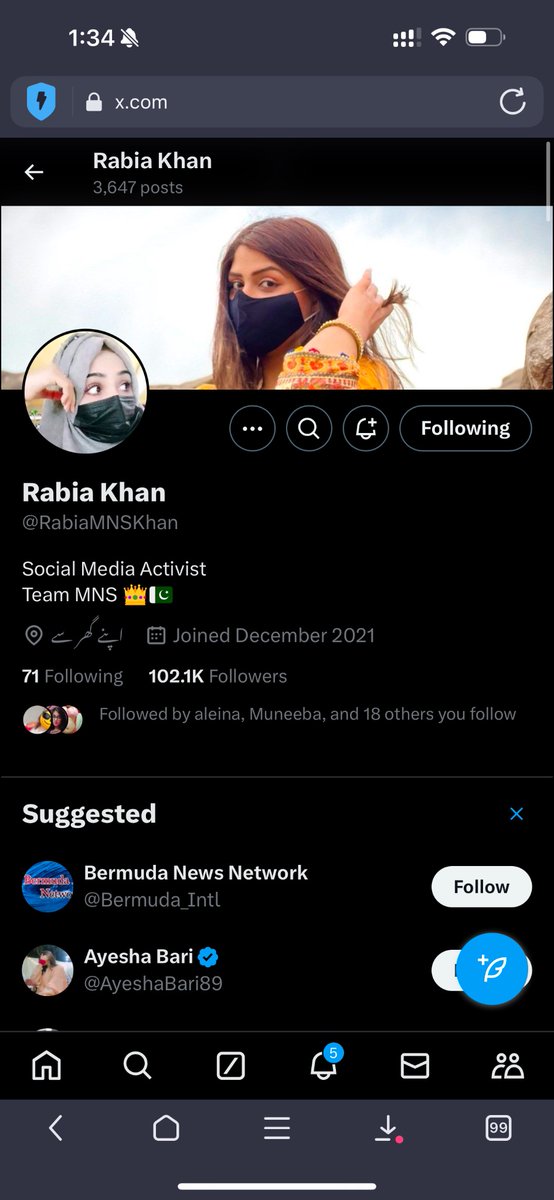 mahiraAAAAaa's tweet photo. @RabiaMNSKhan Kardiya follow video bhejiye https://t.co/3AN7HbI6vh