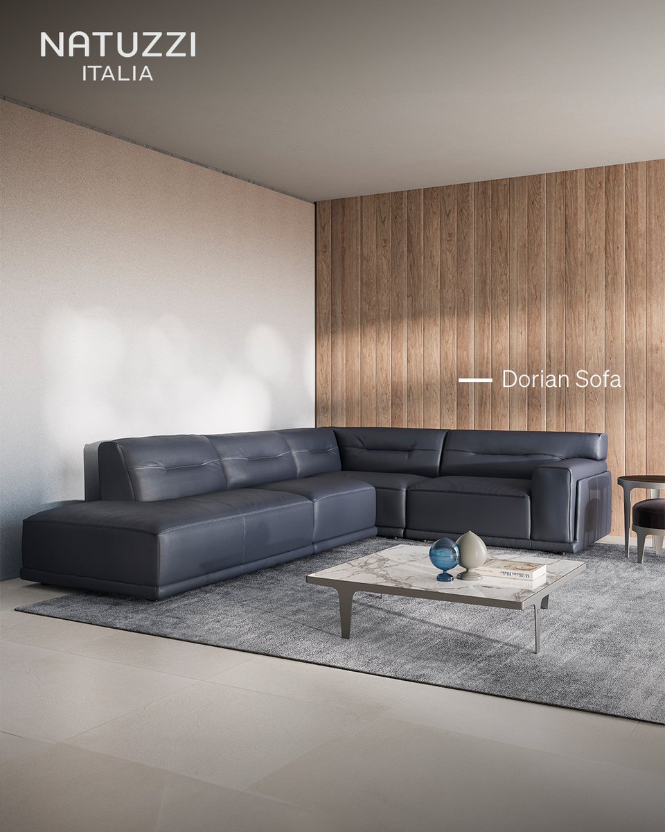 Natuzziuae's tweet photo. Create a cozy, modern atmosphere with the Dorian Sofa. A stunning centerpiece for your living space..

#Natuzzi #NatuzziItalia #NatuzziUAE #InteriorDesign #Dubai #UAE https://t.co/C4I8SgHQdA