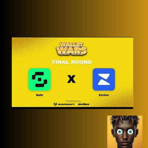 ilevun_ilevun's tweet photo. @ShapeShift "WALLET WARS: THE ULTIMATE SHOWDOWN!
Friday's Final Battle:
@safe vs @zerion
Who'll reign supreme as #1 crypto wallet?
Tune in LIVE on @jokerace_io!
Cast your vote and crown the champion!
#WalletWars #CryptoSupremacy #FridayFaceoff" https://t.co/AuU030vNi2