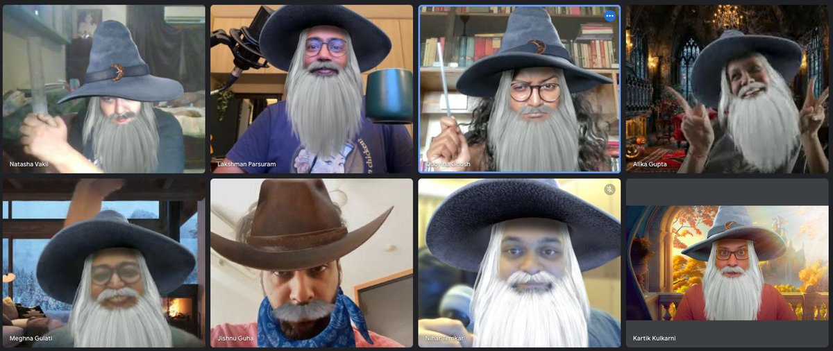 When the whole team chooses to be Gandalf for #FilterFriday, but there's always that one person who didn't get the memo. ✨👴🧙‍♂ #OneDoesNotSimply