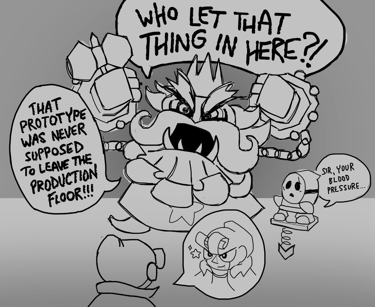 shapemover's tweet photo. #genovember day 14: prototype

when the WIP comes back to haunt you #smrpg #supermariorpg https://t.co/gNwpz49Eg9