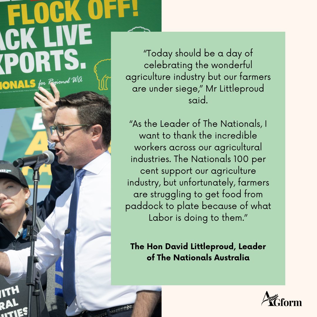 AGformau's tweet photo. βRegional, rural and remote Australia is hurting because of Labor."
The 10 "bad Labor policies" The Nationals pledge to fix if a coalition government is elected in.
#AGform #AGformAU https://t.co/9kj2EX67GA
