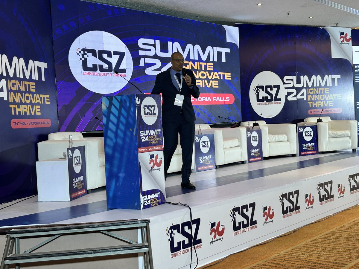 Techzim's tweet photo. It got a little heated when we had Liquid, Econet, Aura and Potraz on stage and the conversation inevitably got to data costs and rural connectivity #CSZSummit2024 https://t.co/5xObMTtPbC
