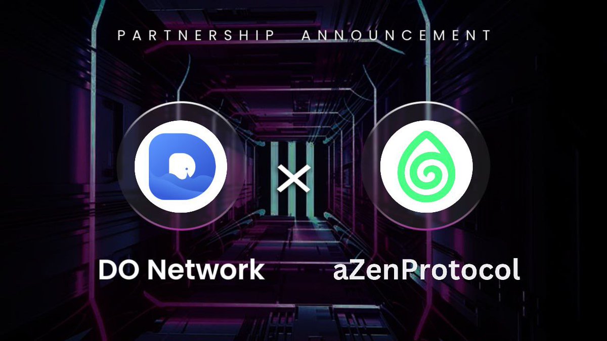 🚀 Exciting Partnership Announcement: <a href="/Donetwork_club/">DO Network</a>  🤝  <a href="/azen_protocol/">aZen</a>

We are excited to announce our #Partnership with #aZenProtocol is transforming computing resources into dynamic fractional NFTs, scheduled by smart contracts to build the future of #DePIN for universal
