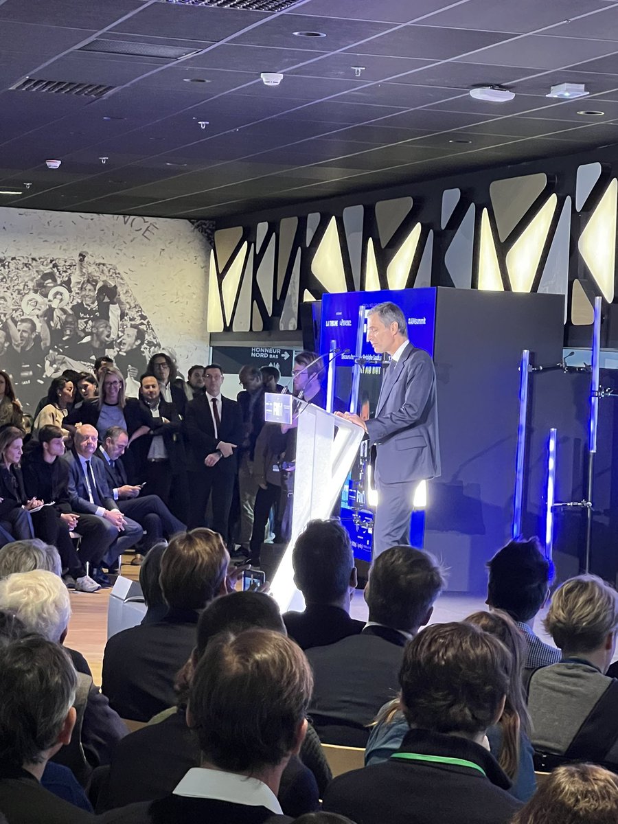 GARRIGUESseb's tweet photo. [INNOVATION - IA] : #AIMsummit @Citedesmetiers présente à cette édition 2024 : La France peut-elle devenir un leader de l’IA ? Ouverture par Rodolphe SAADÉ, président de la CMA CGM et Antoine ARMAND, ministre de l’économie, des finances et du numérique. https://t.co/uxNB4glNIl