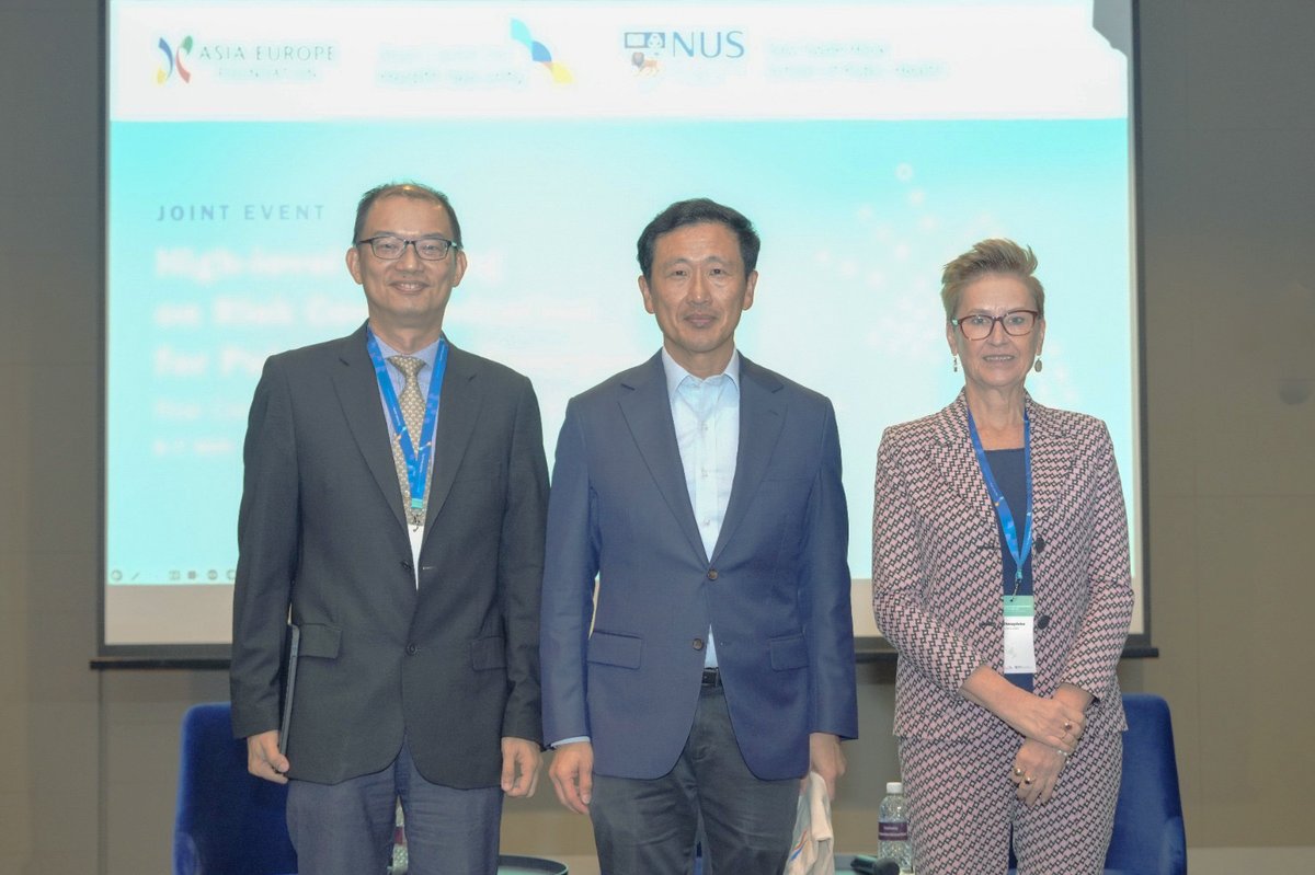 aseforg's tweet image. Honored to host Singapore’s Minister for Health, Mr Ong Ye Kung, who addressed public health experts on the critical need for unified Risk Communication. #RiskComm4PHE #WholeOfSociety @ASEForg @Asia_CHS #SSHSPH