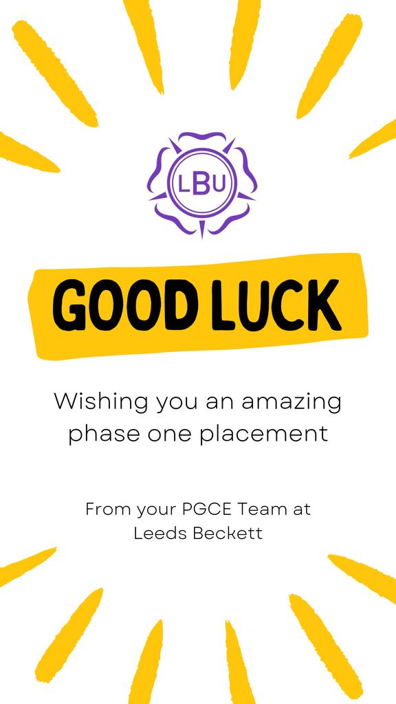 Leeds Beckett Secondary Teaching (ITE) tweet media