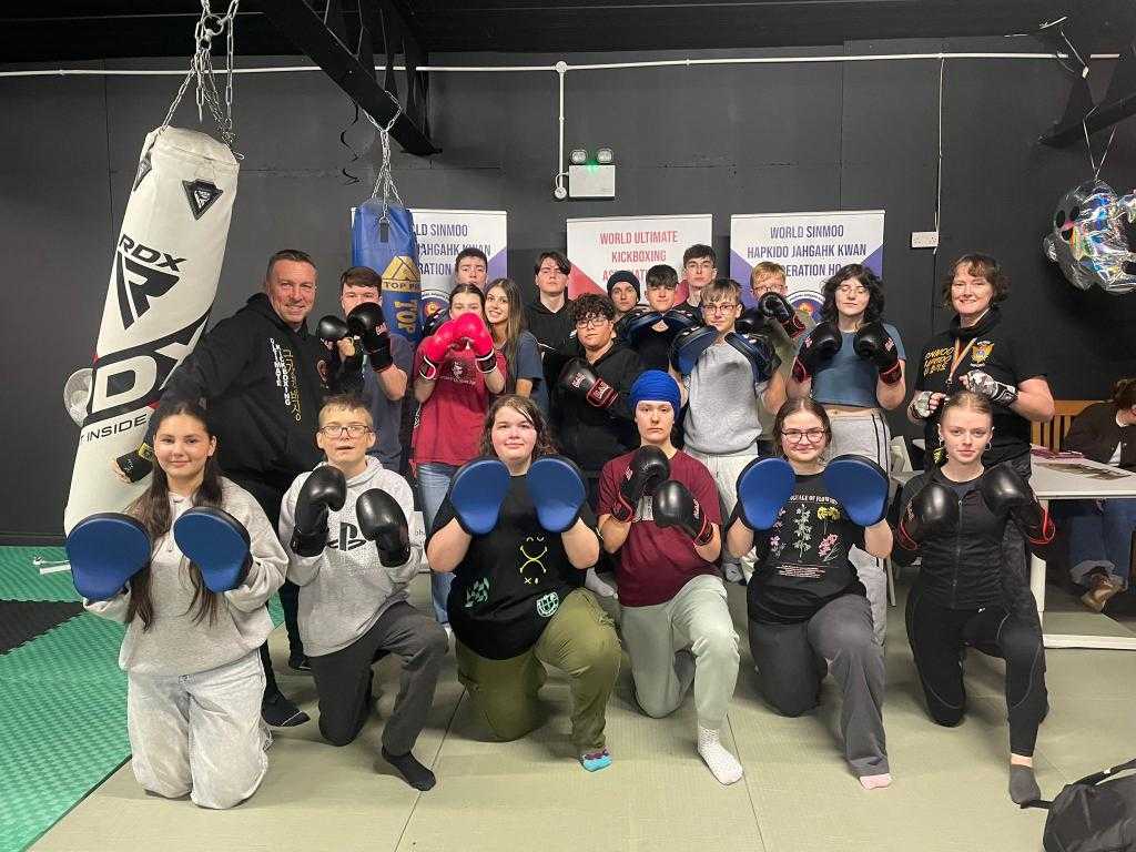 TY Self-Defence class in Bray Bowl - what a blast!