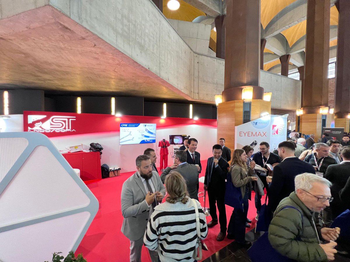 STEndoscopia's tweet photo. Vamos a por el segundo día del congreso #SEED2024 con las mismas ganas con las que arrancamos ayer. Todo listo para atender a los profesionales que se pasen hoy, agradeciendo la gran afluencia e interés suscitado en la primera jornada.
¡¡Continuamos!!💪💪
#STEndoscopia @SEEDendoscopia @SonoscapeGlobal @MicroTechEndo @STERISEndoscopy #AnkaferdBloodStopper
