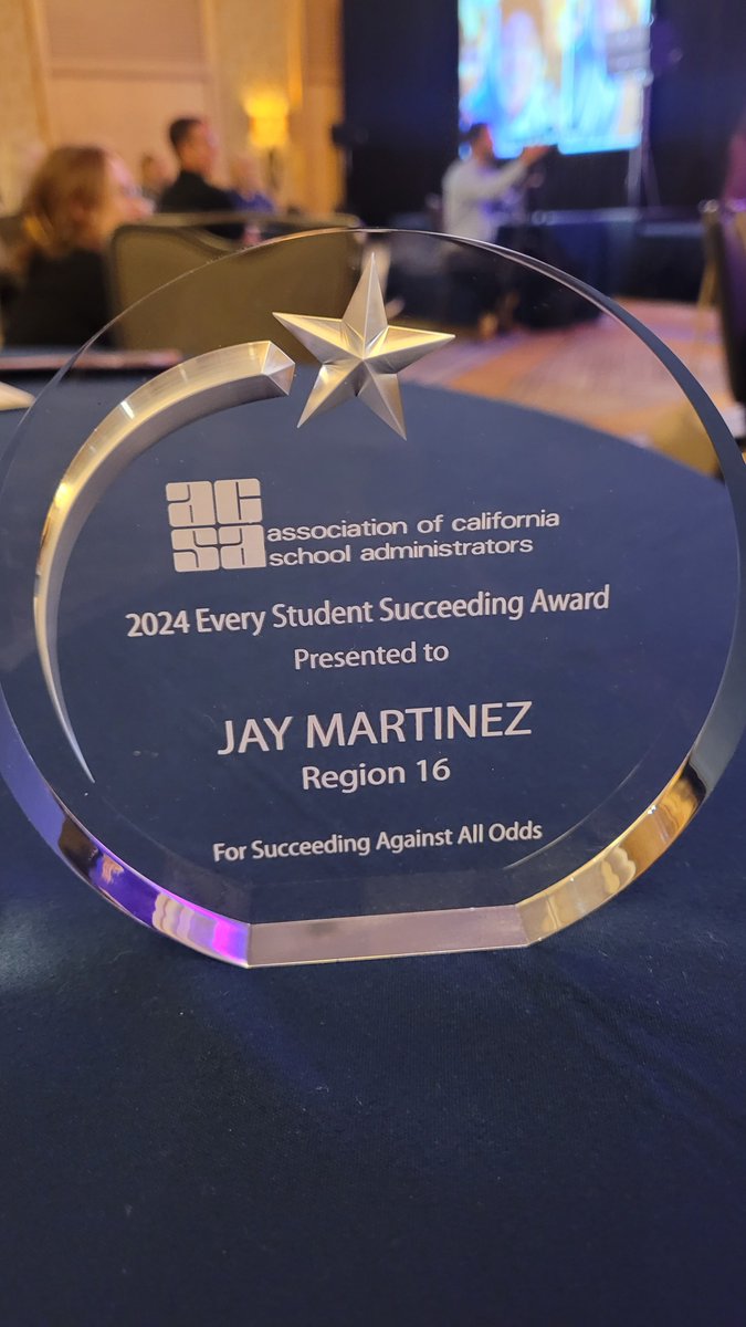 WhitmanCHS's tweet photo. Thank you @ACSA_info @margieacsa @ACSARegion16 @EdgarZazueta for honoring my @LAUSD_Achieve @4Transitional @LASchoolsWest Scholar, Jay Martinez and all of the other scholarship recipients! This was truly an amazing 👏 experience for all!!! https://t.co/Nl79lJg1z9
