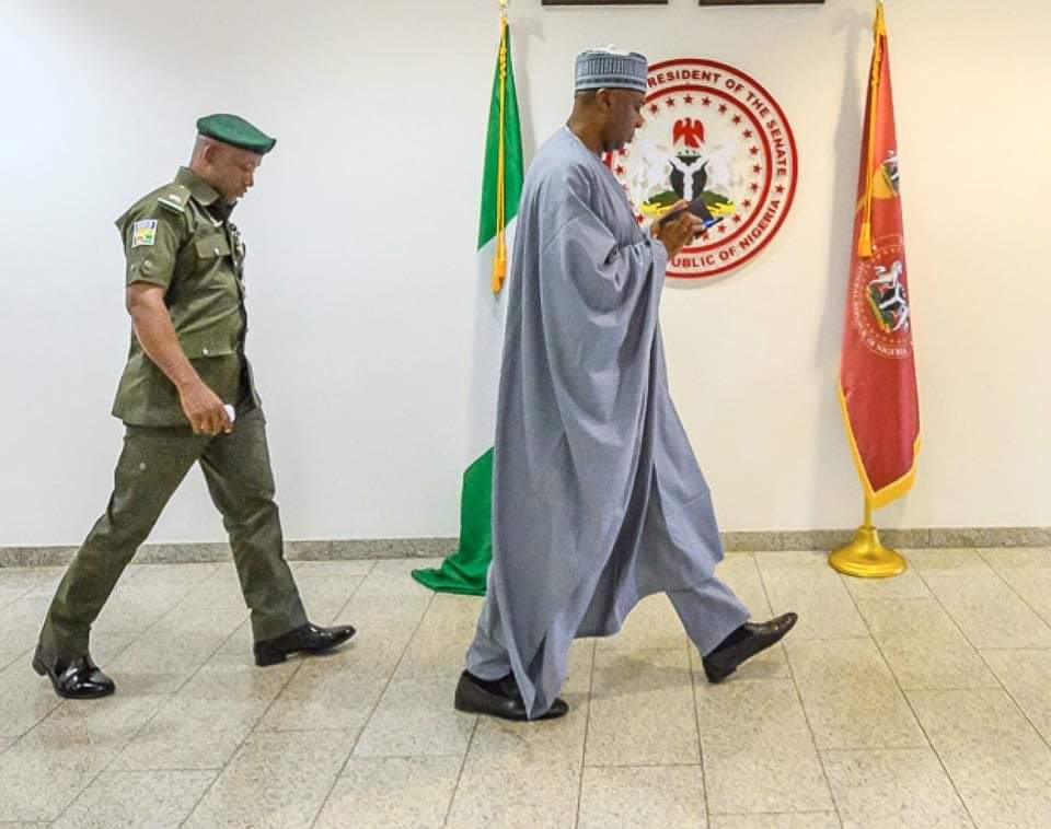 OfficialAzzaki's tweet photo. The last time we had a functional Senate President.

Dr. Bukola @bukolasaraki https://t.co/PseltZCZ7g