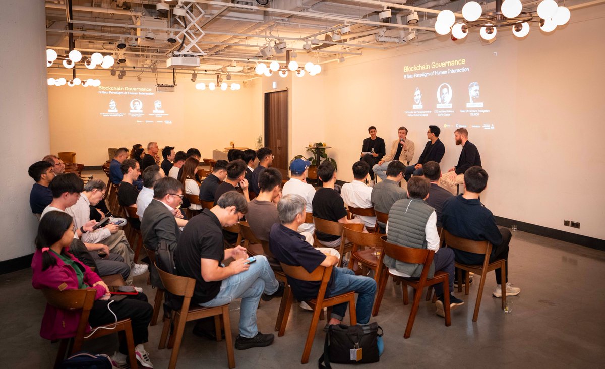 sidan_lab's tweet photo. Continuing our fund 11 Cardano Hong Kong Community kickoff, we never stop onboarding users! Together with @Waffle_Capital, we let Hong Kong community members know more about governance participation importance and its effect. We are learning from other ecosystem and evolving together!

🤝 There will be more upcoming collabs with @Polkadot  and @Bitcoin ecosystem. Stay tuned with us! 🤝

Special credit to @_MrHunt_ and @harbour_ind_cap for joining the event!
@ada_baguette Nice moderator!