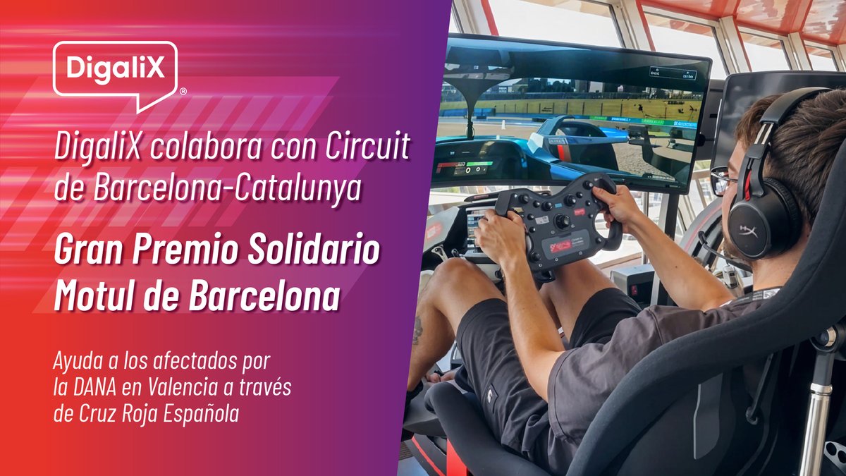 Colaboramos con <a href="/Circuitcat_es/">Circuit de Barcelona-Catalunya</a> en el GP Solidario Motul #MotoGP

Para hacer crecer la suma recaudada durante el fin de semana para Cruz Roja, os animamos a hacer una aportación en favor de los afectados por la DANA. diga.li/DX_GPSolidario

#RacingForValencia 🧡 #SolidarityGP