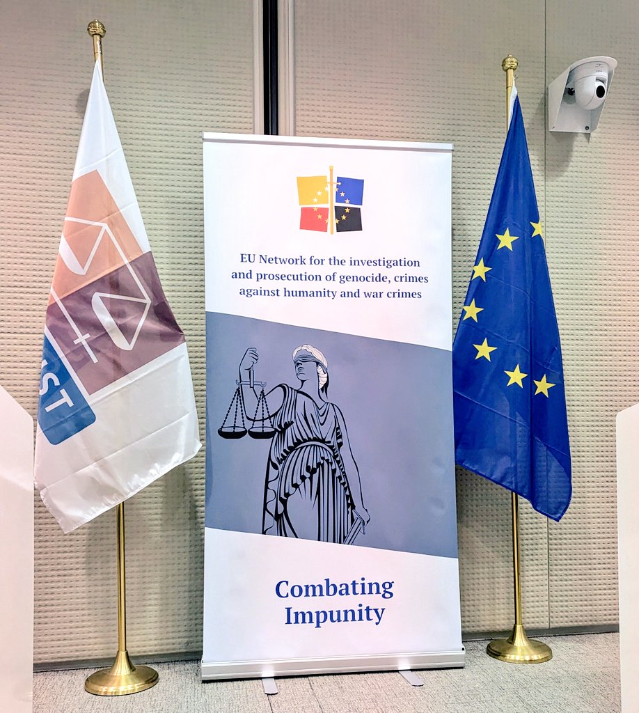 DanyaChaikel's tweet photo. This week, I presented at the @Eurojust #GenocideNetwork mtg on behalf of observer NGOs @hrw @amnesty @REDRESSTrust @Trial @ngos4justice @fidh_en. We asked domestic judicial authorities to show the same commitment & energy to all victims of intl crimes
#CSOengagement #Gaza https://t.co/G2WxE8A30B