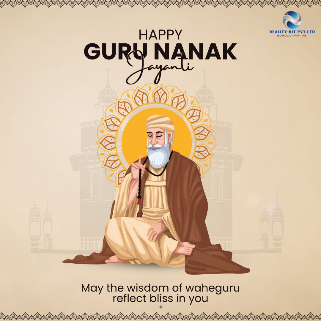 therealitybit's tweet photo. May the divine light of Guru Nanak Dev Ji fill your life with joy and wisdom. Happy Gurpurab to you and your loved ones! 🌺🙏

#GuruNanakJayanti #HappyGurpurab #GuruNanakDevJi #BlessingsOfGuruNanak #PeaceAndProsperity #SpiritualJourney #EqualityAndKindness #DivineTeachings https://t.co/75tAVG9CRR
