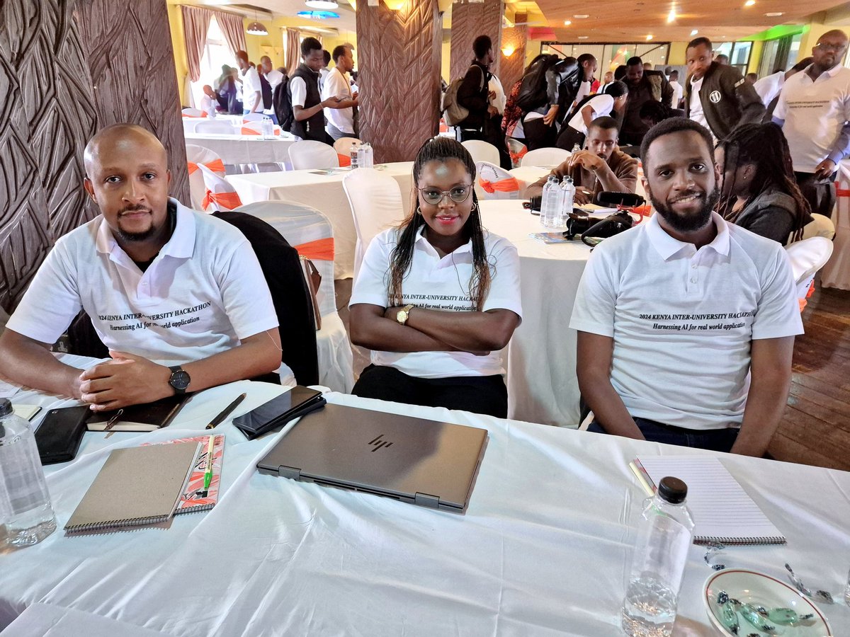 HAPPENING NOW: 2024 INTER-UNIVERSITY HACKATHON
"Harnessing Artificial Intelligence for Real-World Application"
<a href="/DiscoverJKUAT/">Discover JKUAT</a>
<a href="/uonbi/">University of Nairobi</a> <a href="/MoiUniversity_/">Moi University</a> <a href="/StrathU/">Strathmore University</a> <a href="/KisiiUni/">Kisii University</a> <a href="/mksu_official/">Machakos University</a> <a href="/MMaraUniversity/">MaasaiMaraUniversity</a> <a href="/ZetechUni/">Zetech University</a> <a href="/RiaraUniversity/">Riara University</a> <a href="/TechnicalUni/">TechnicalUni Kenya</a> <a href="/MurangaUni/">Murang'a University of Technology</a> 
#AI #Datacrunch
